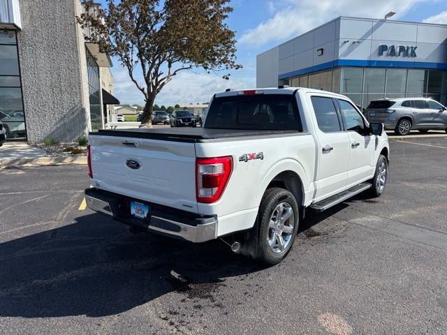 Used 2023 White Metallic Ford Lariat image 2