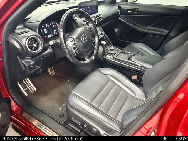 Used 2021 Red Lexus 350 F SPORT image 14