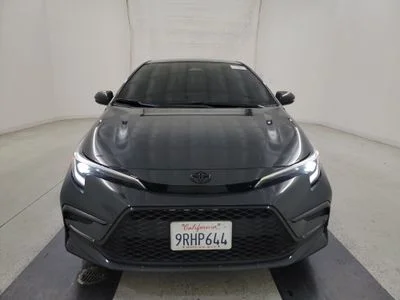 Used 2025 Black Toyota SE image 2