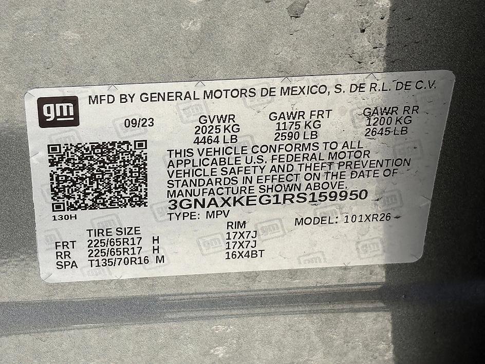 Used 2024 Sterling Gray Metallic Chevrolet LT image 22