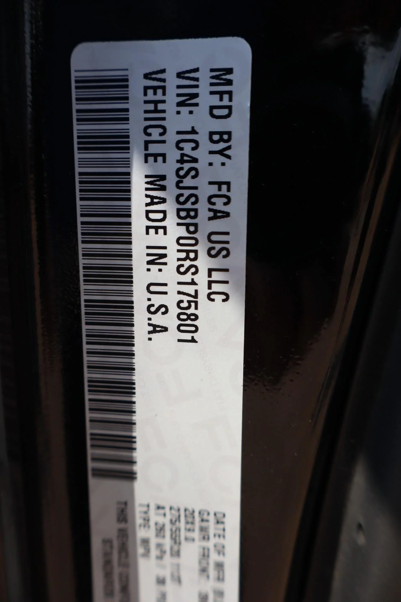 Used 2024 Diamond Black Crystal Pearl Coat Jeep Series II image 23