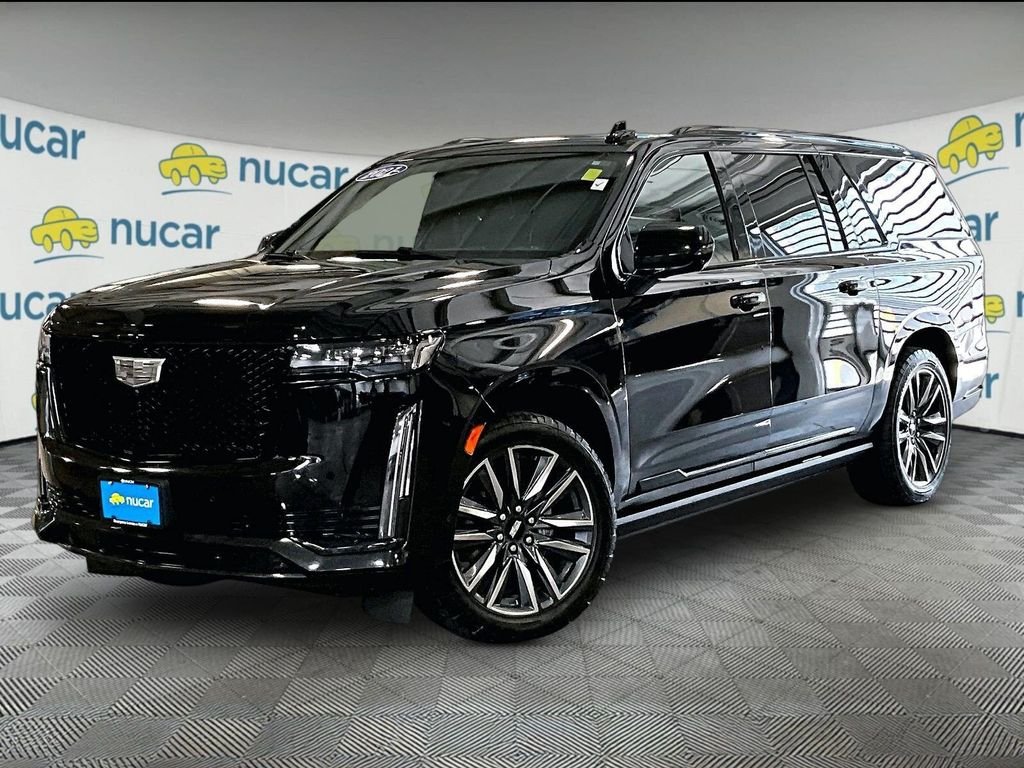 Used 2021 Black Cadillac Sport image 3