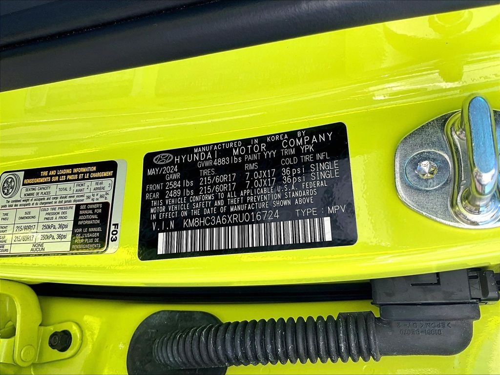 Used 2024 Yellow Hyundai SEL image 34