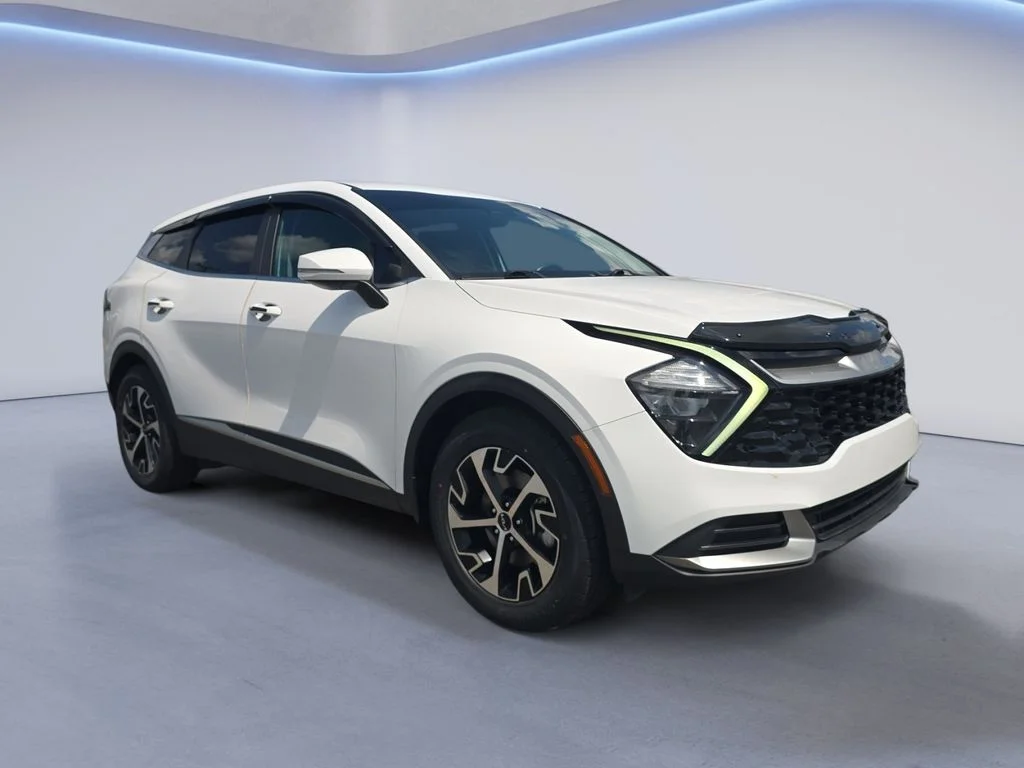 Used 2023 Glacial White Pearl Kia EX image 8