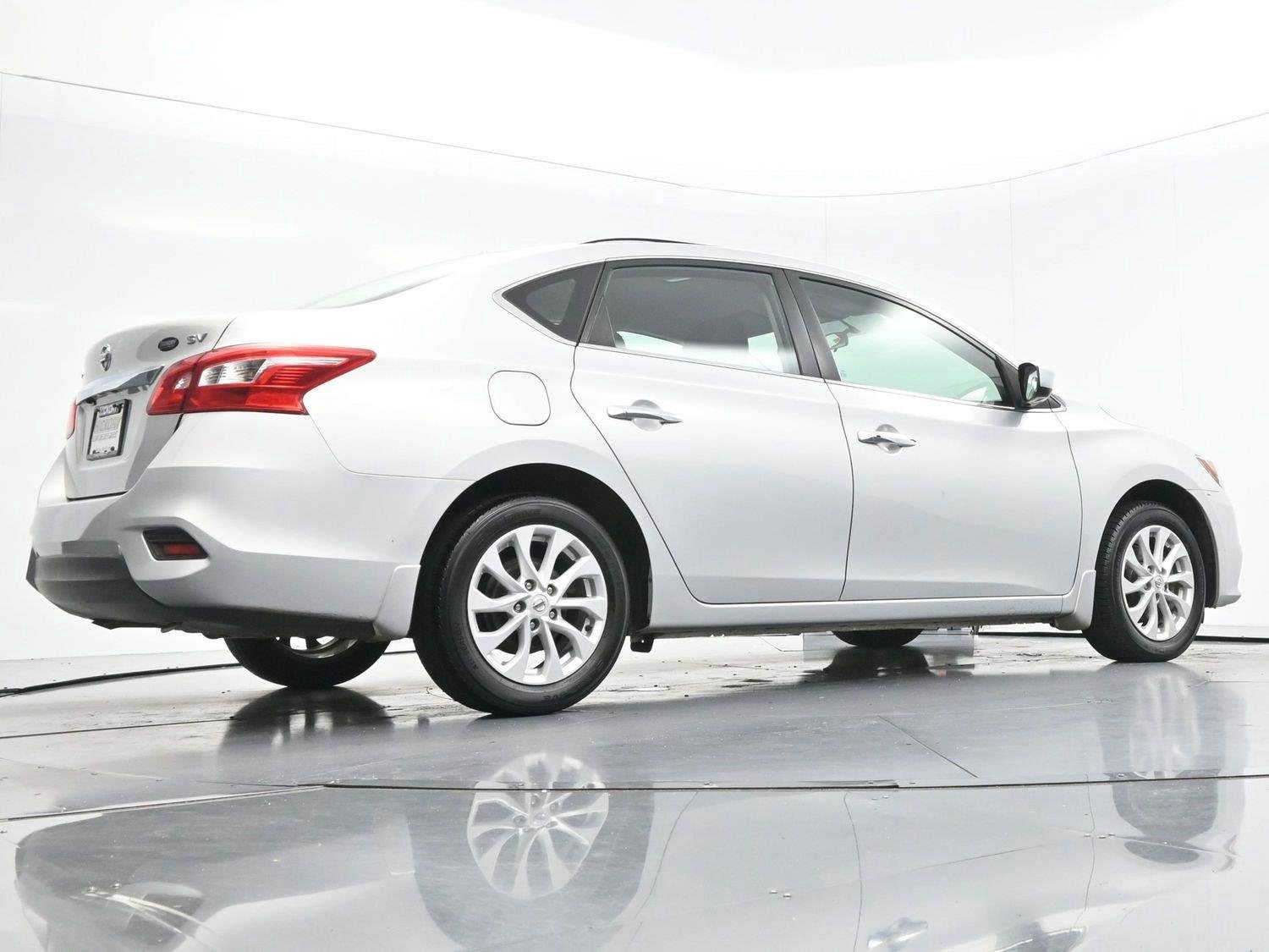 Used 2019 Brilliant Silver Metallic Nissan SV image 46