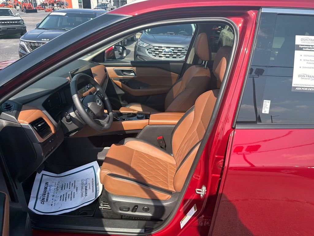Certified Used 2025 Red Nissan Platinum image 12