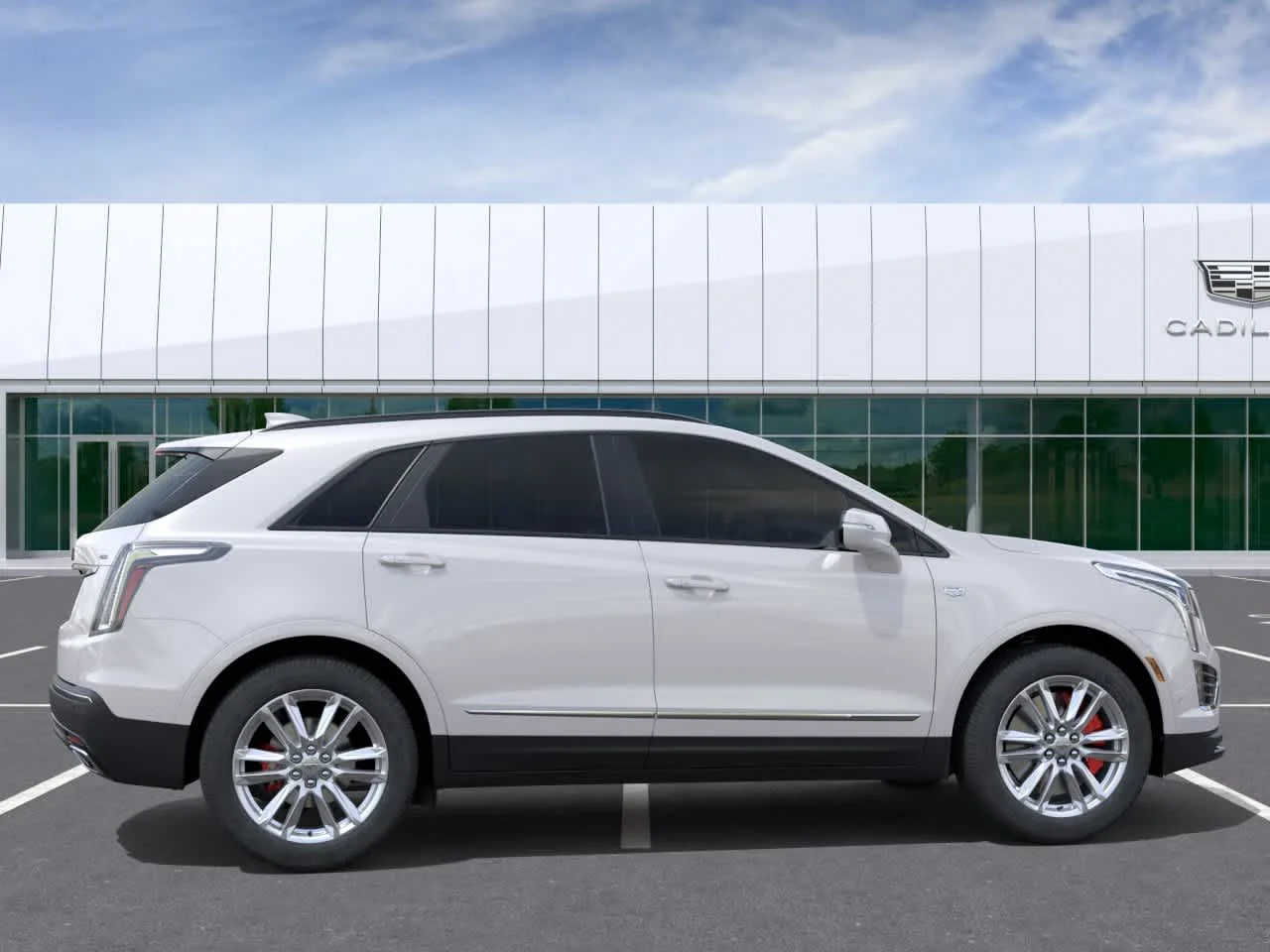 New 2026 Crystal White Tricoat Cadillac Sport image 5