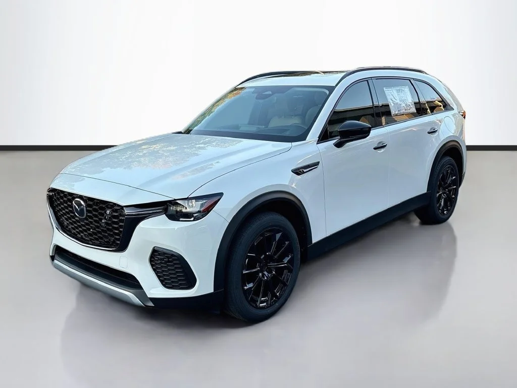 New 2026 Rhodium White Premium Mazda 3.3 Turbo Premium AWD image 3
