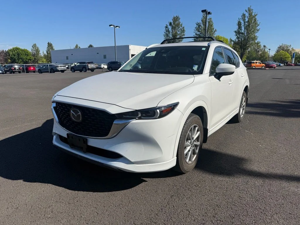 Used 2024 Rhodium White Metallic Mazda 2.5 S Preferred Package One-Owner image 3