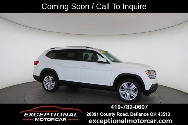 Used 2019 White Volkswagen 3.6L V6 SE image 24