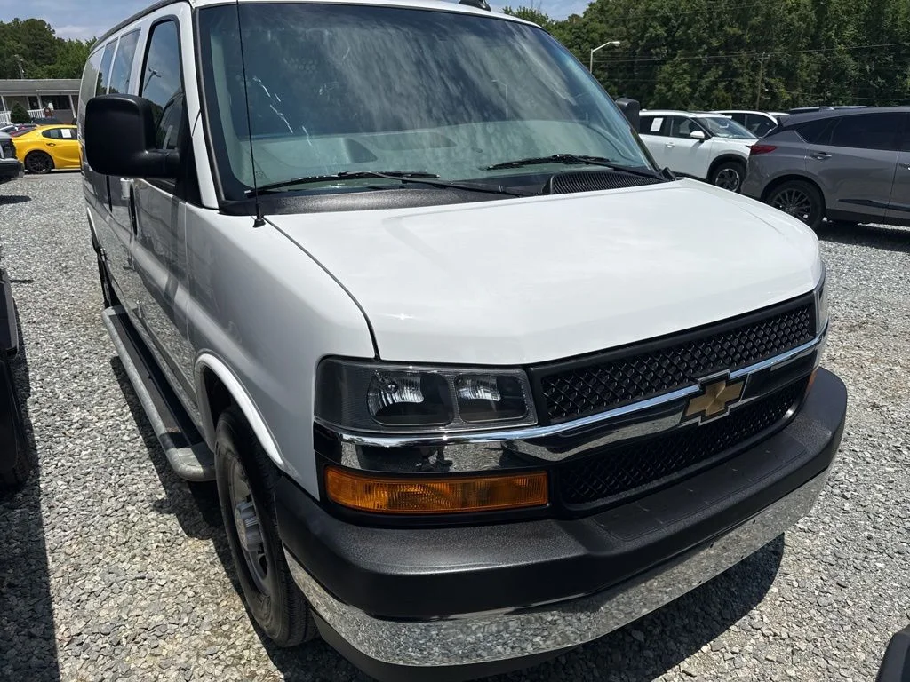 Used 2024 White Chevrolet Work Van image 2