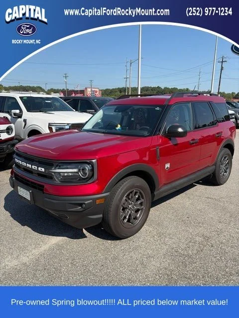 Used 2021 Red Ford Big Bend image 1