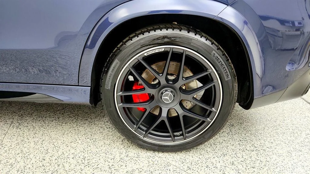 Used 2024 Twilight Blue Metallic Mercedes-Benz AMG® GLE 63 S 4MATIC+ SUV w/ Pano Sunroof & Cognac Nappa Leather image 9