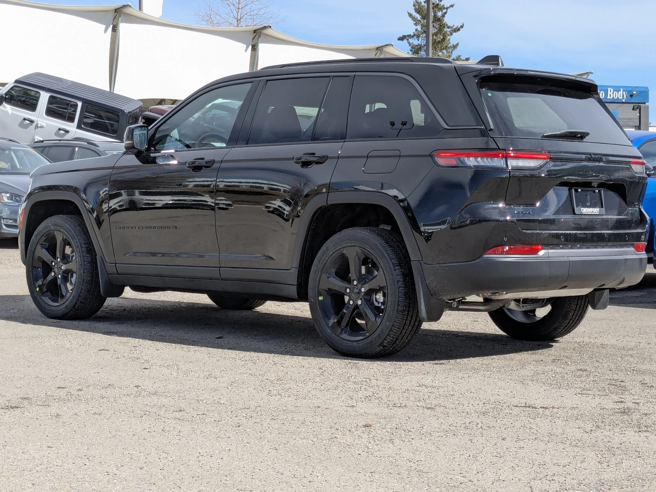 New 2026 Black Jeep Altitude - - Power Sunroof - 20 Gloss Black Wheels - Capri Leatherette/Suede - Remote Start & More! image 6