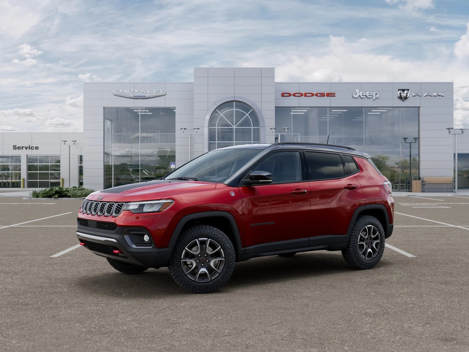 New 2026 Red Jeep Trailhawk image 28