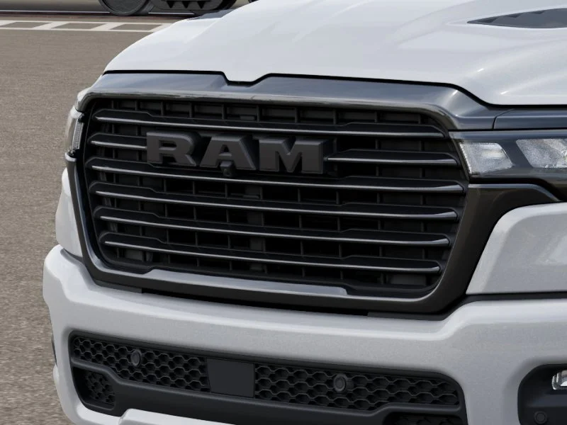 New 2026 Ivory White Tri-Coat Pearl-Coat Exterior Paint RAM Laramie image 13