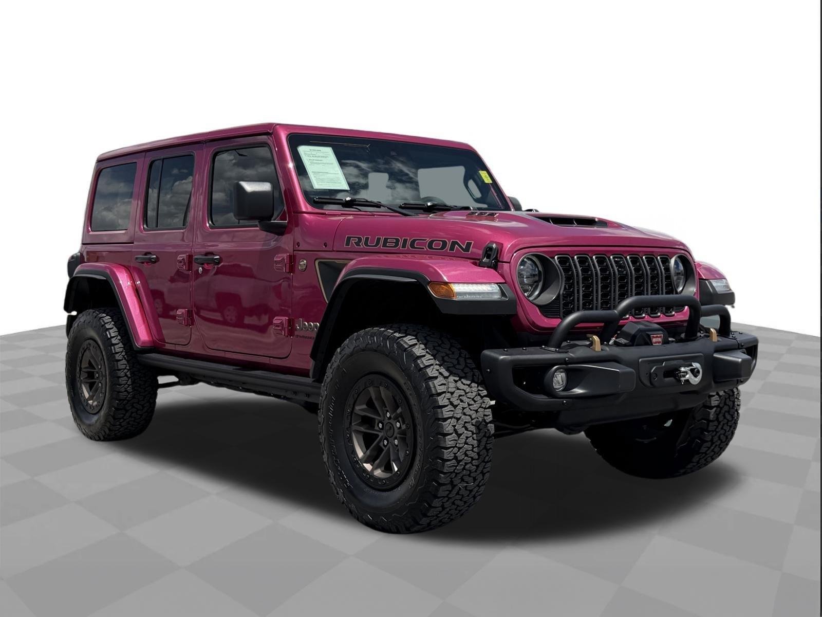 Used 2024 Limited Edition Tuscadero Pearlcoat Jeep Rubicon 392 Final Edition image 7