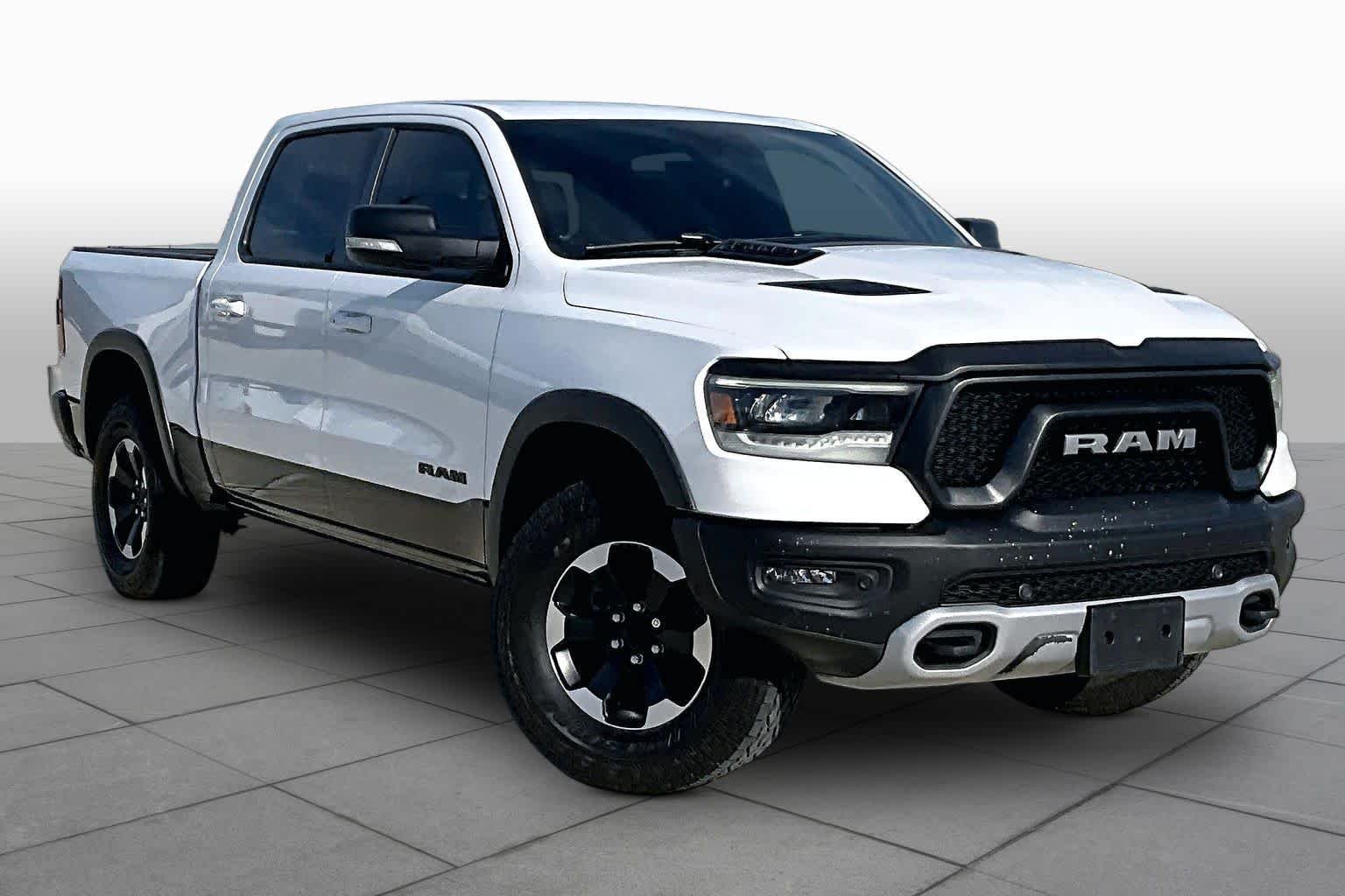 Used 2022 Bright White Clearcoat Ram Rebel image 2