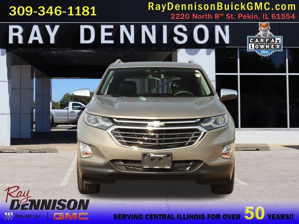 Used 2018 Chevrolet Equinox Premier with VIN 3GNAXMEV0JL108707 for sale in Pekin, IL
