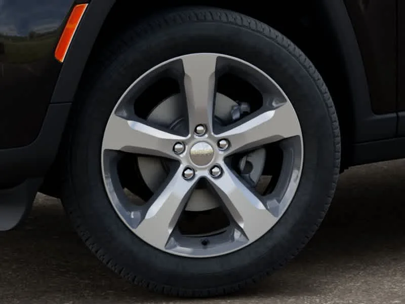 New 2026 Diamond Black Crystal Pearlcoat Jeep Limited image 8