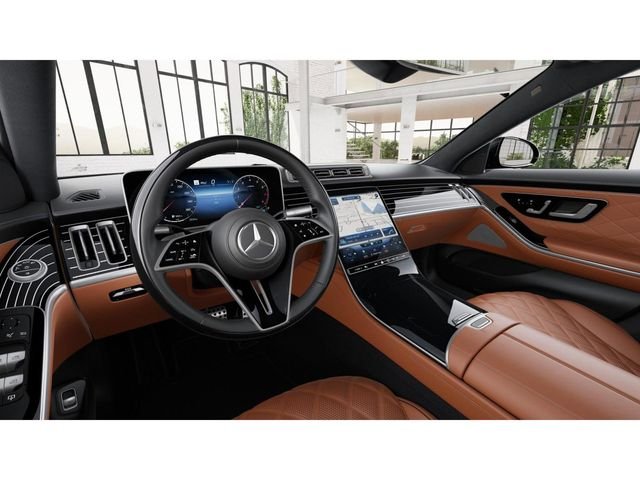 New 2026 Emerald Green Metallic Mercedes-Benz S 580 image 3