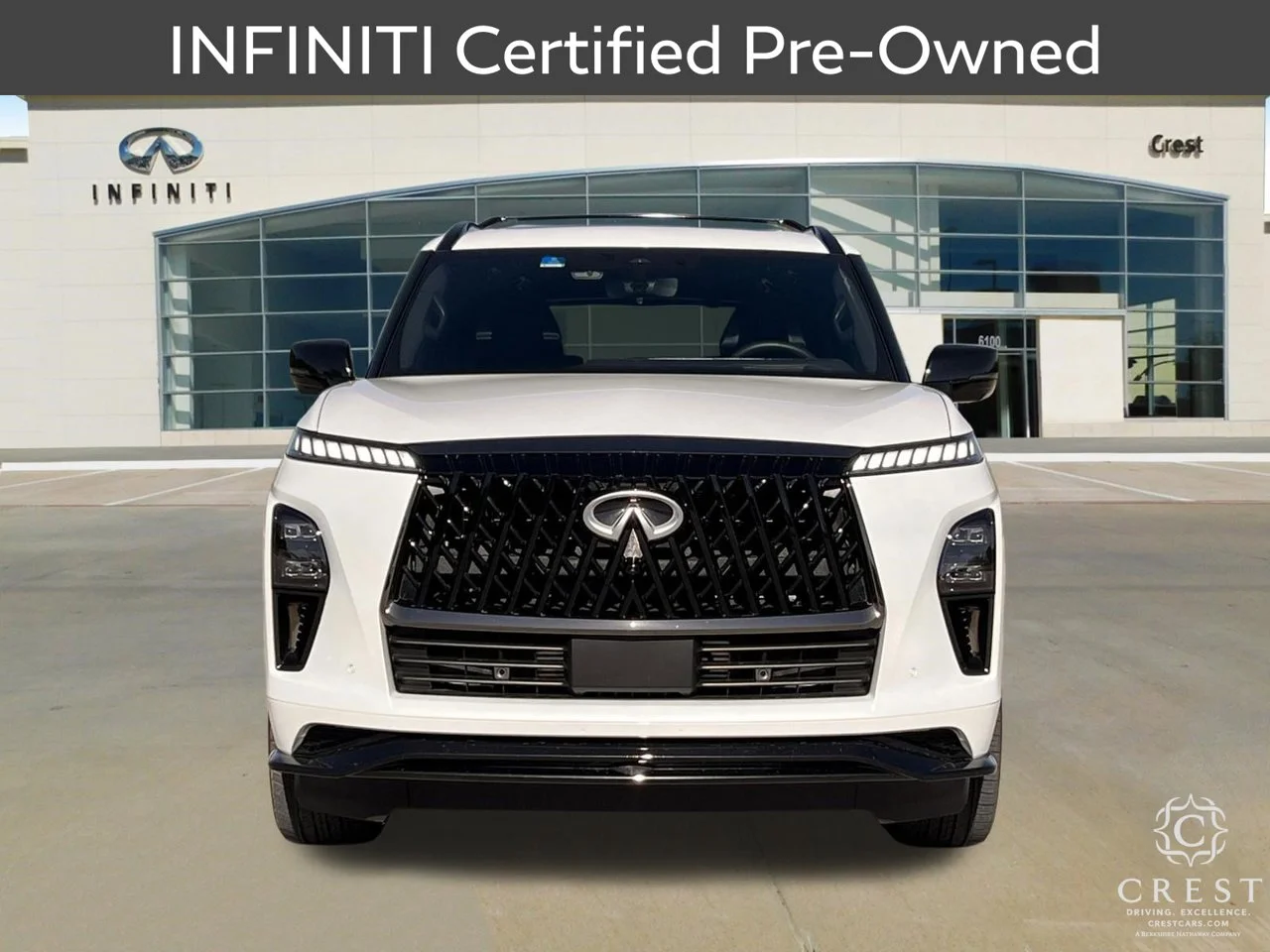 Certified Used 2026 Radiant White INFINITI SPORT image 10