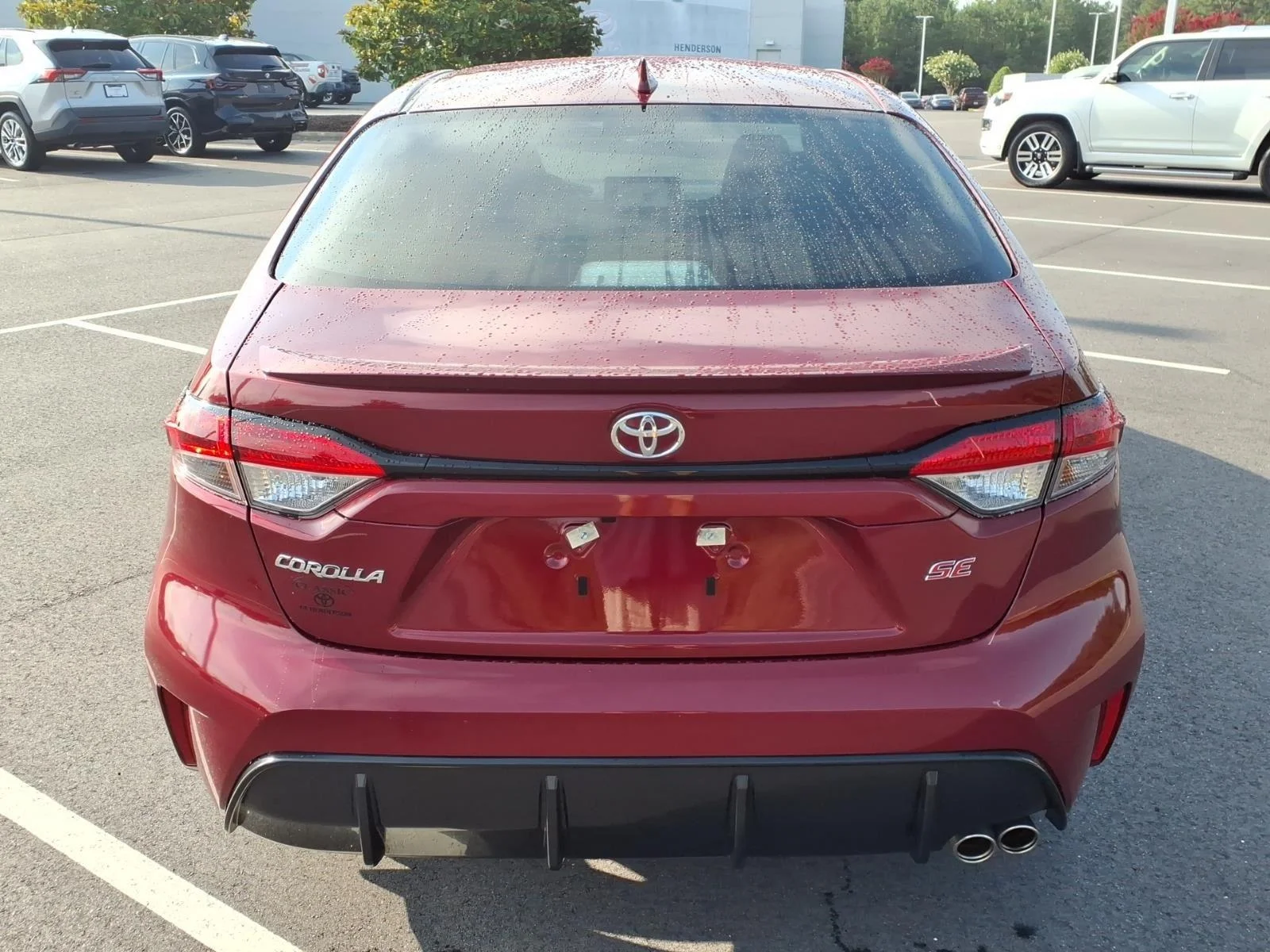 Used 2025 Ruby Flare Pearl Toyota SE image 8