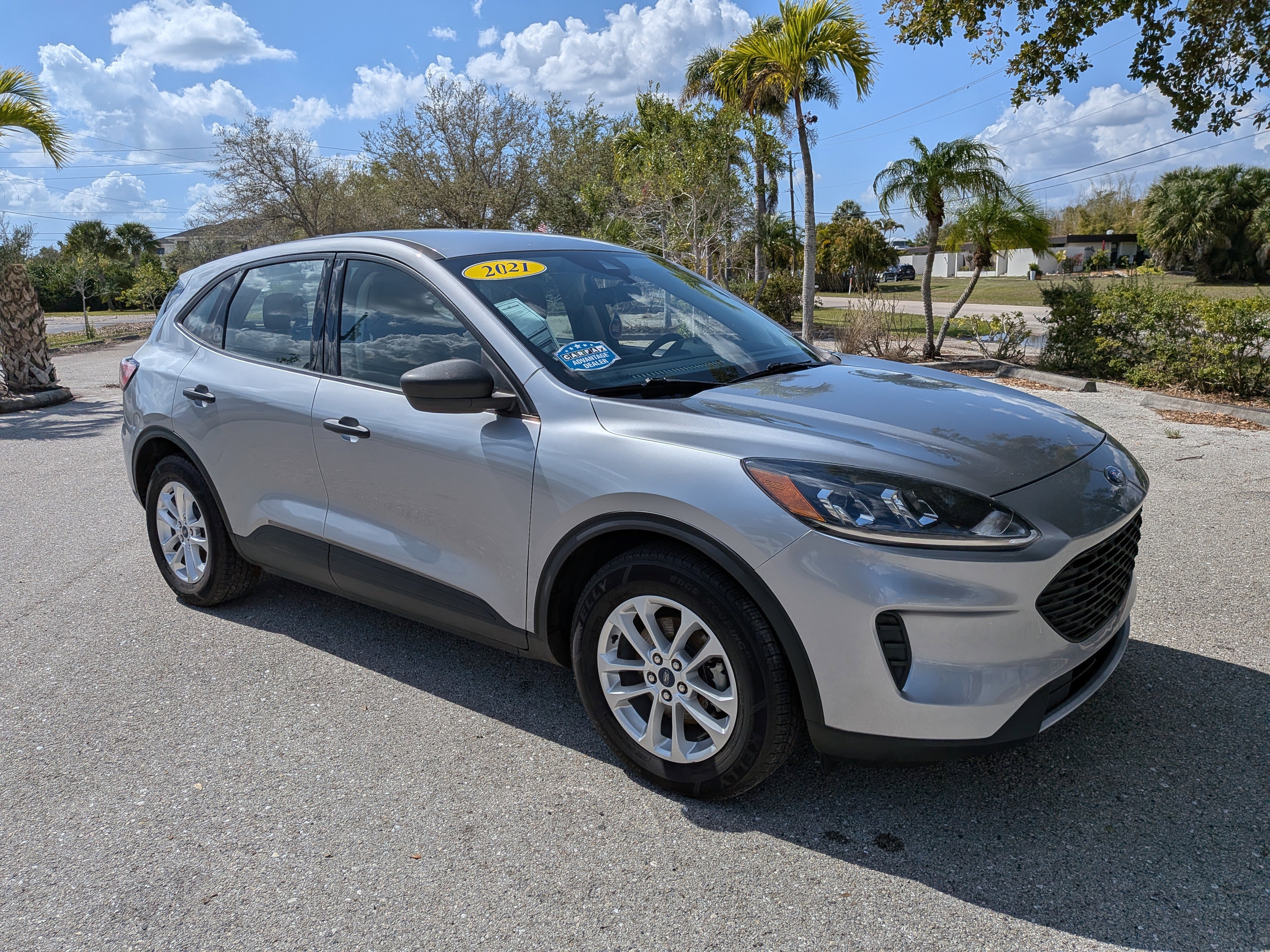 Used 2021 Ford Escape S with VIN 1FMCU0F64MUA77896 for sale in LaBelle, FL