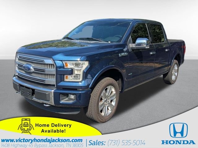 Used 2016 Blue Jeans Metallic Ford Platinum image 1