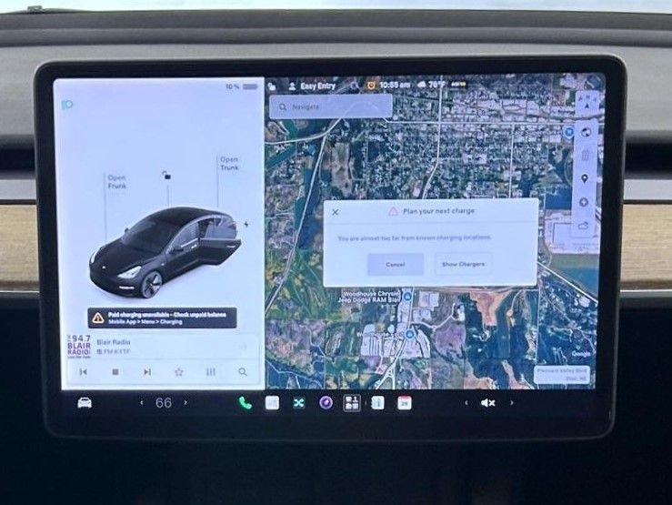 Used 2021 Black Tesla Standard Range Plus image 13