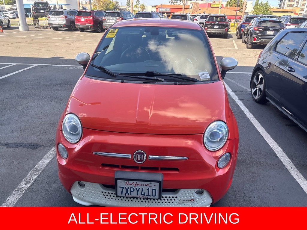 Used 2017 Orange FIAT Battery Electric image 2