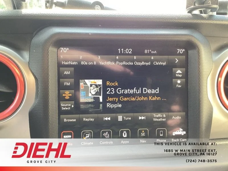 Used 2021 Black Jeep 80th Anniversary 4x4 image 22