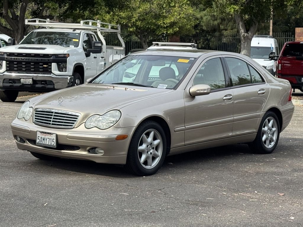 Used 2003 Gold Mercedes-Benz C 240 image 3