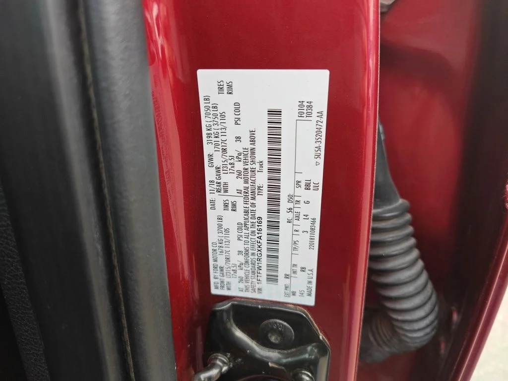 Used 2019 Red Ford Raptor image 17