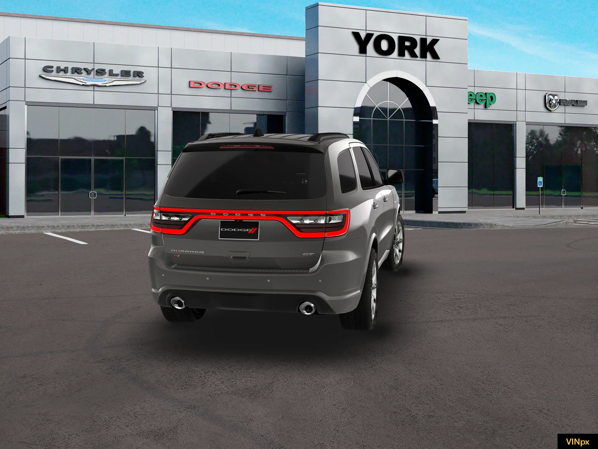 New 2026 Destroyer Gray Clear-Coat Exterior Paint Dodge GT PLUS image 14