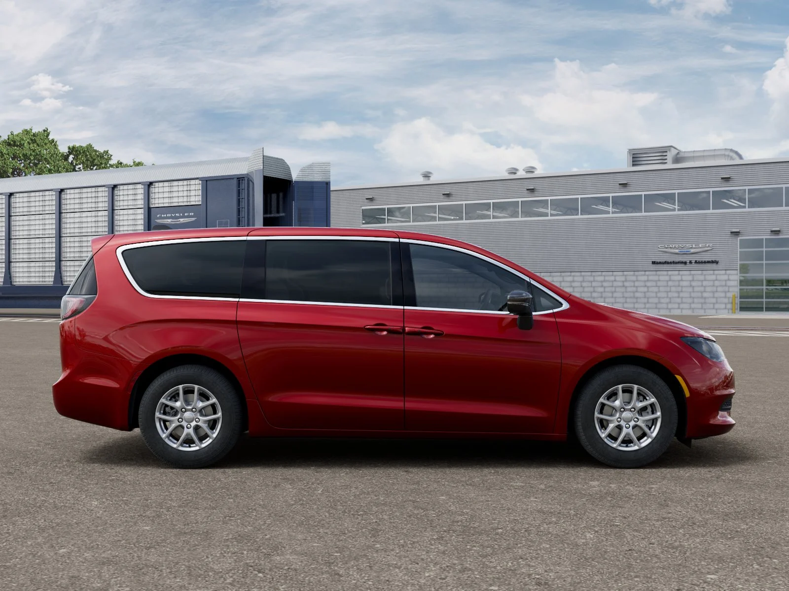 New 2027 Red Hot Pearl-Coat Exterior Paint Chrysler LX image 12