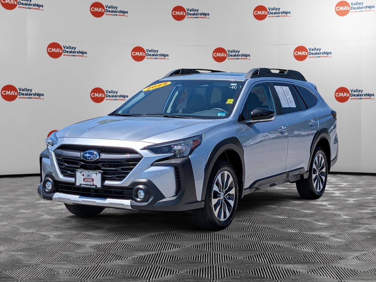 Certified Used 2025 Ice Silver Metallic Subaru Limited image 3