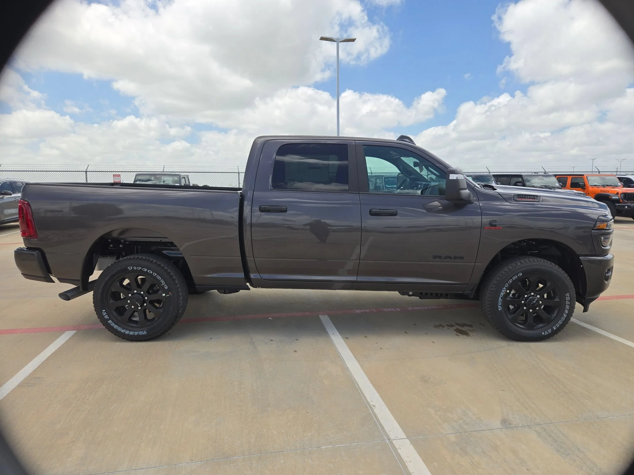New 2026 Granite Crystal Metallic Clearcoat RAM Big Horn image 2