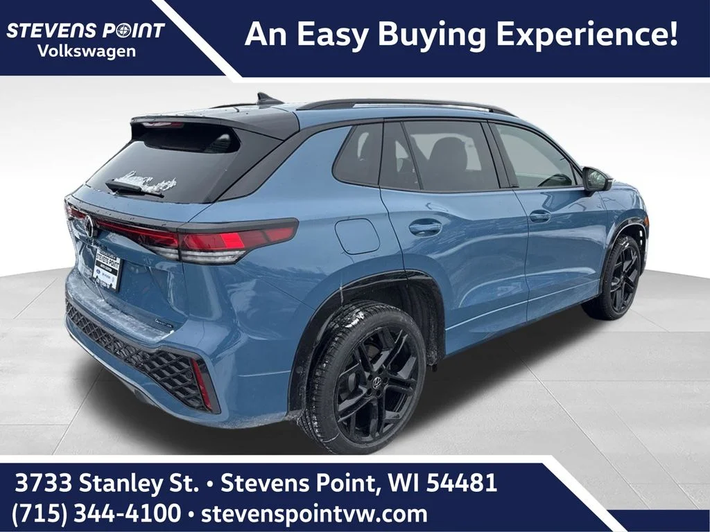 New 2026 Monterey Blue Pearl Volkswagen 2.0T SE R-Line Black image 5