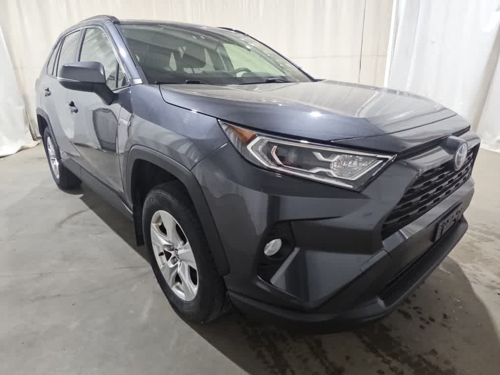 Used 2020 Magnetic Gray Metallic Toyota Hybrid XLE image 8