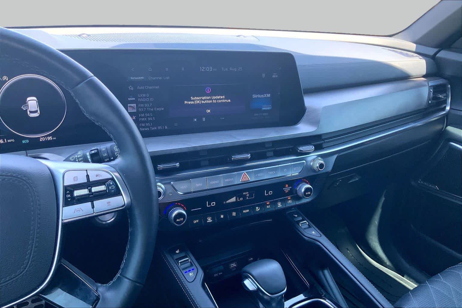 Used 2025 Midnight Lake Blue Kia SX X-Line image 6