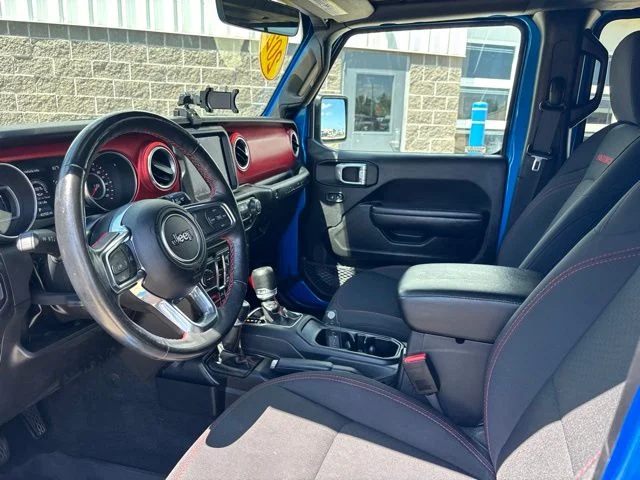 Certified Used 2022 Hydro Blue Pearlcoat Jeep Unlimited Rubicon image 18