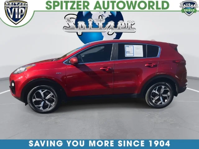 Used 2020 Red Kia LX image 9