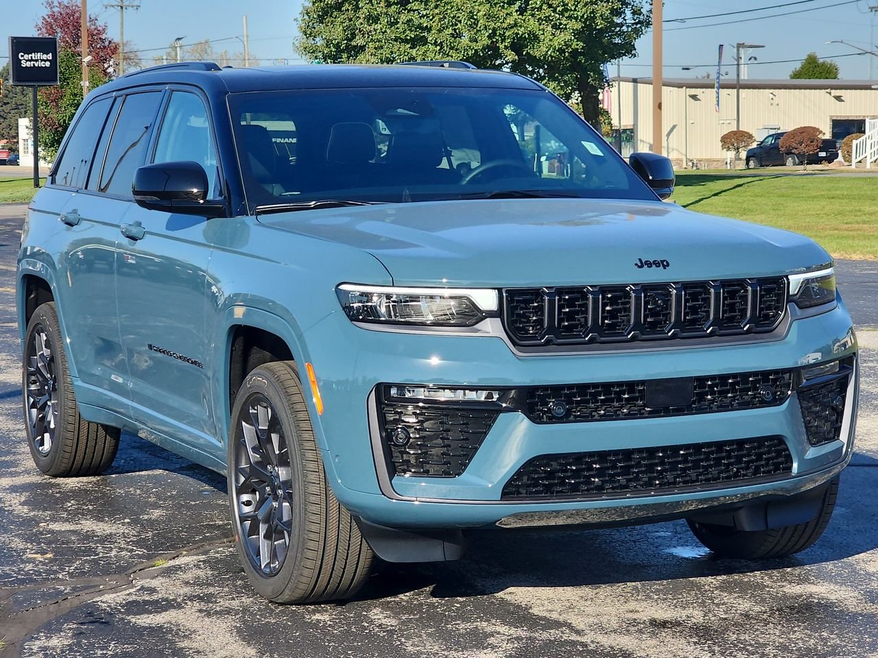 New 2027 Steel Blue Paint Jeep Summit image 1