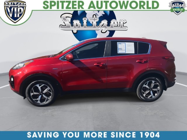 Used 2020 Red Kia LX image 9