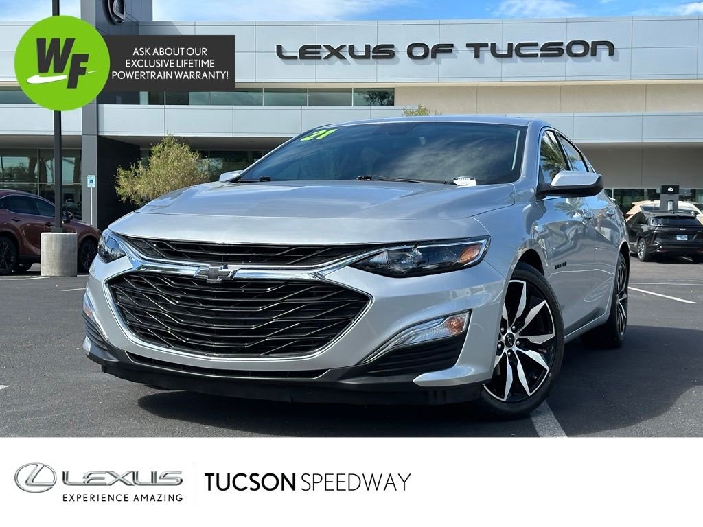 Used 2021 Silver Chevrolet RS image 1