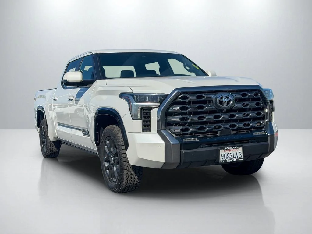 Used 2024 White Toyota Platinum image 1
