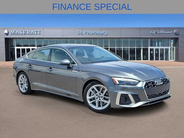 Used 2024 Gray Audi Premium Plus image 1