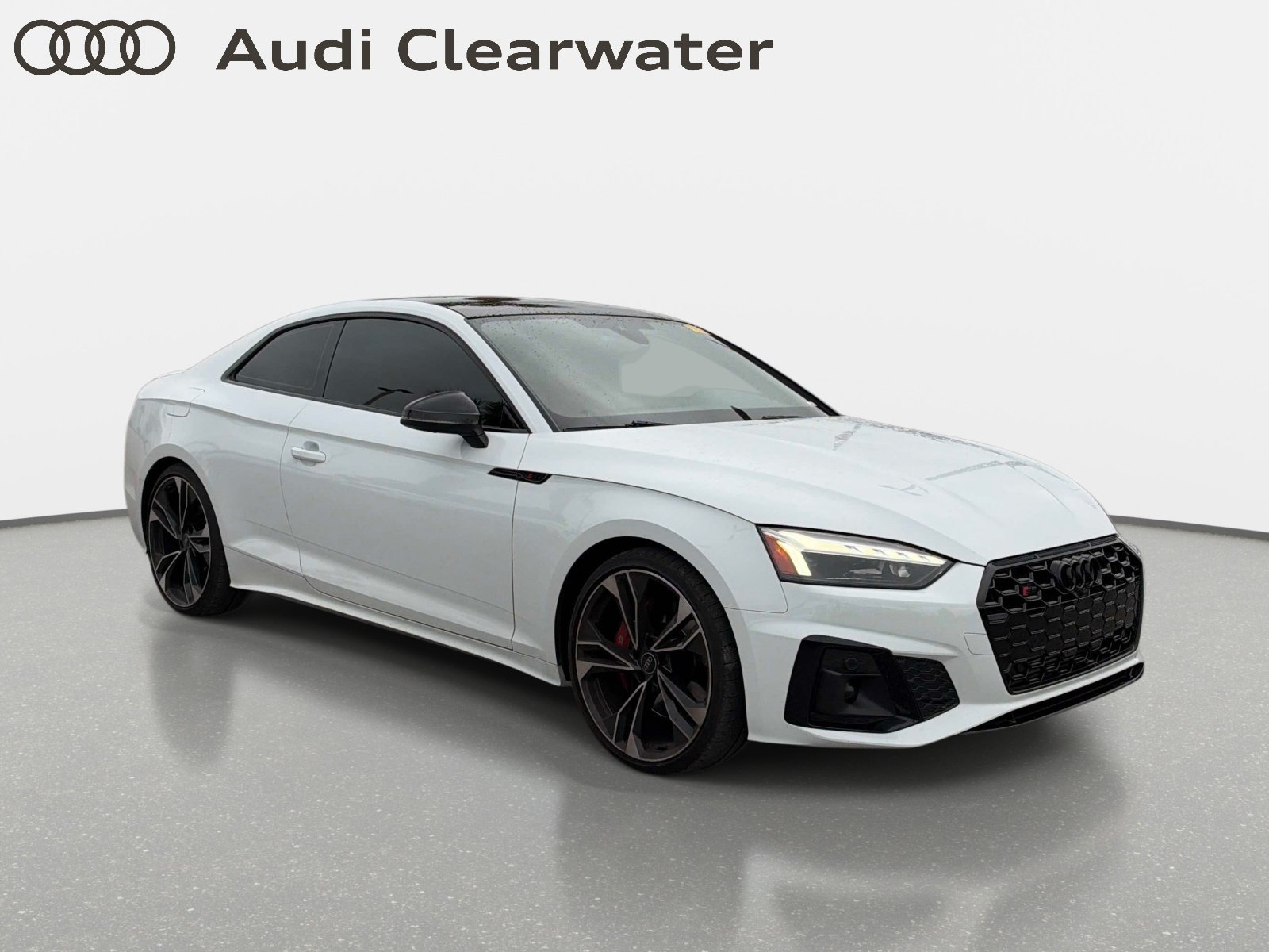 Used 2023 Glacier White Metallic Audi Premium Plus image 4