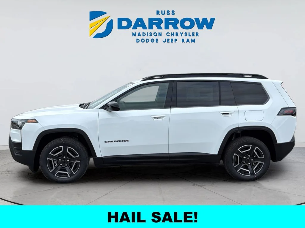 New 2026 Bright White Clear-Coat Exterior Paint Jeep Limited image 2